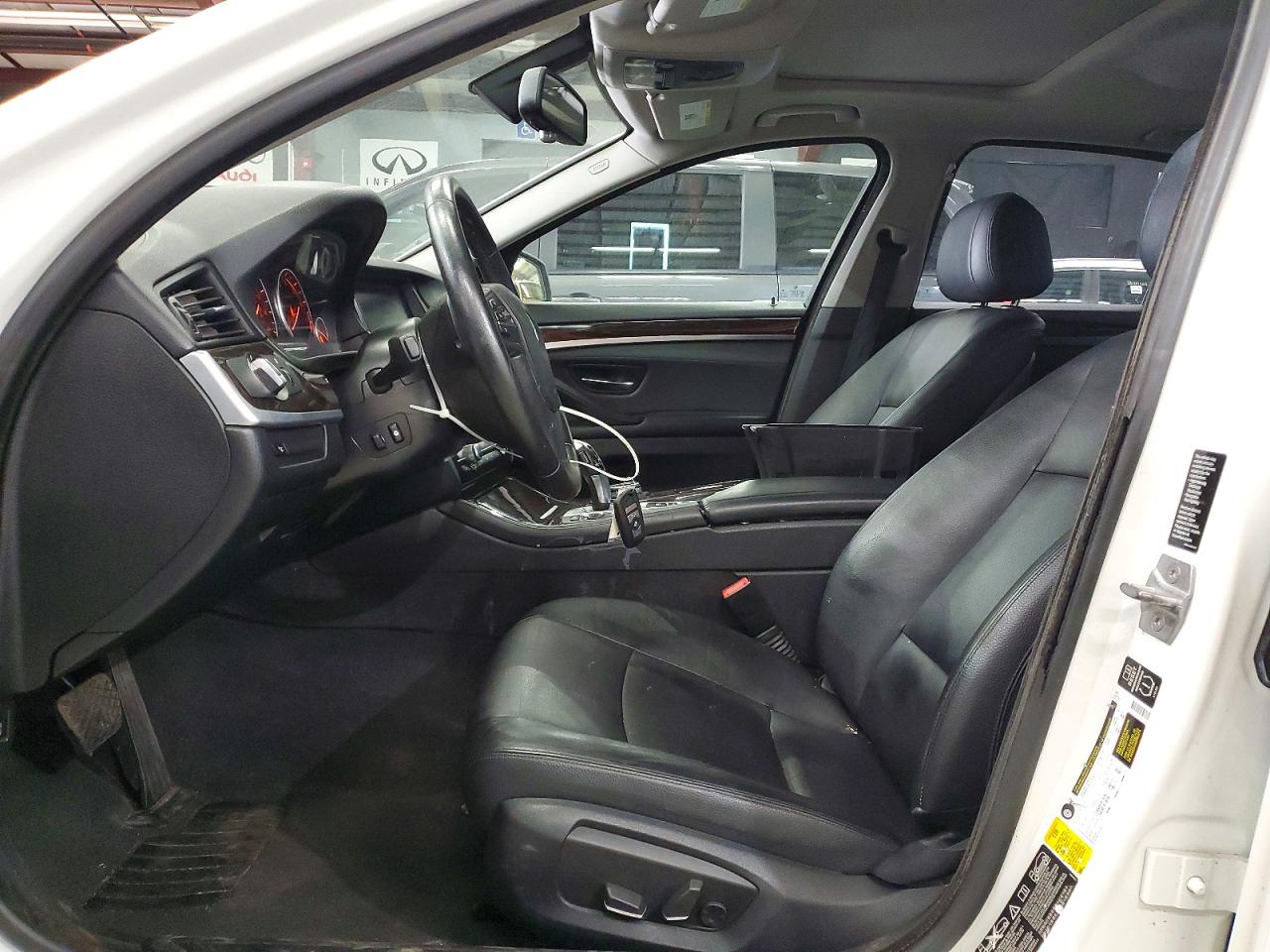 2014 Bmw 535 Xi White vin: WBA5B3C59ED537715