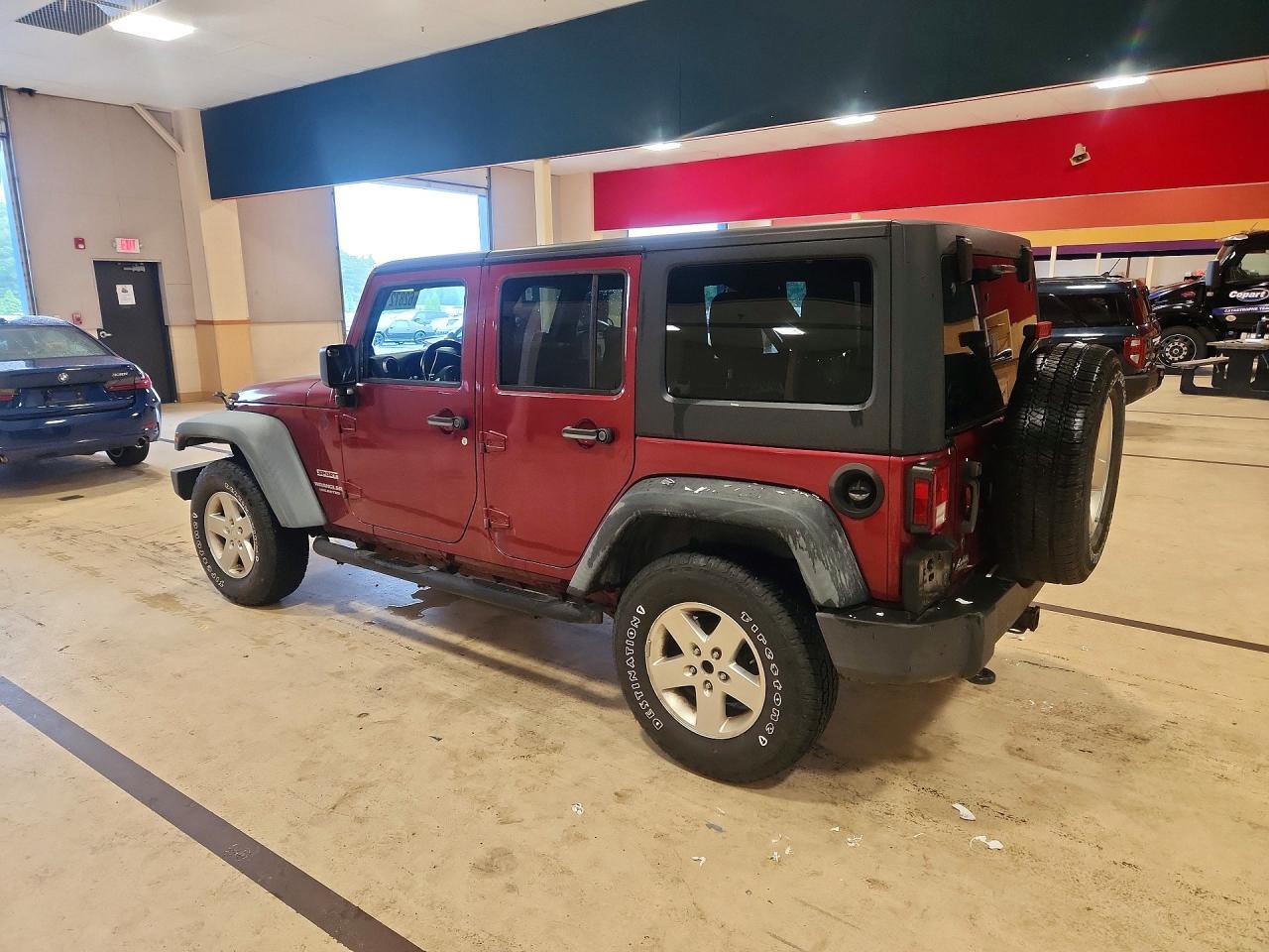 2011 Jeep Wrangler Unlimited Sport Brown vin: 1J4BA3H1XBL552220