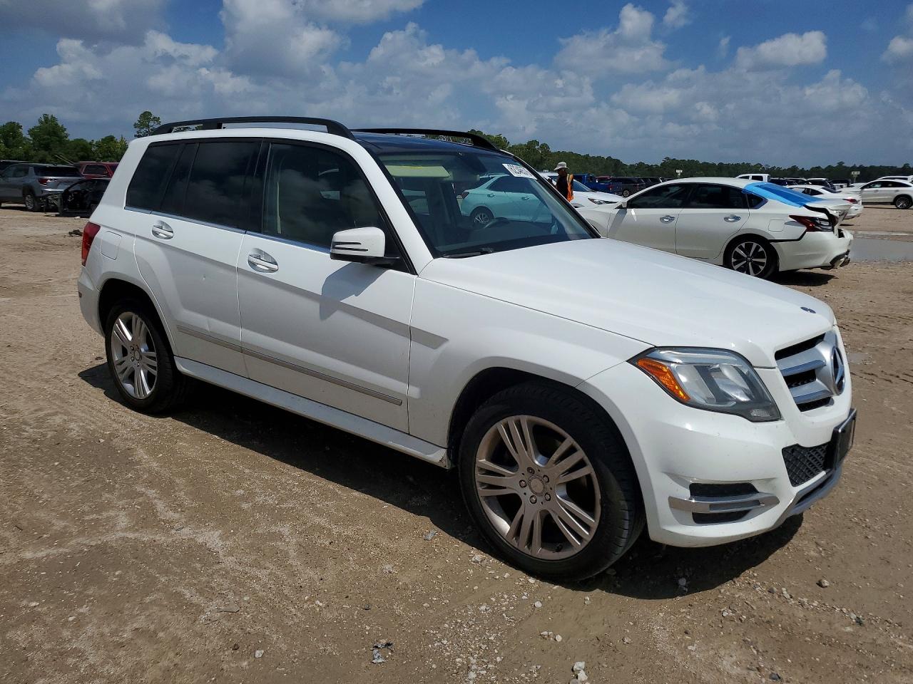 2014 Mercedes-benz Glk 250 Bluetec White vin: WDCGG0EB3EG237093