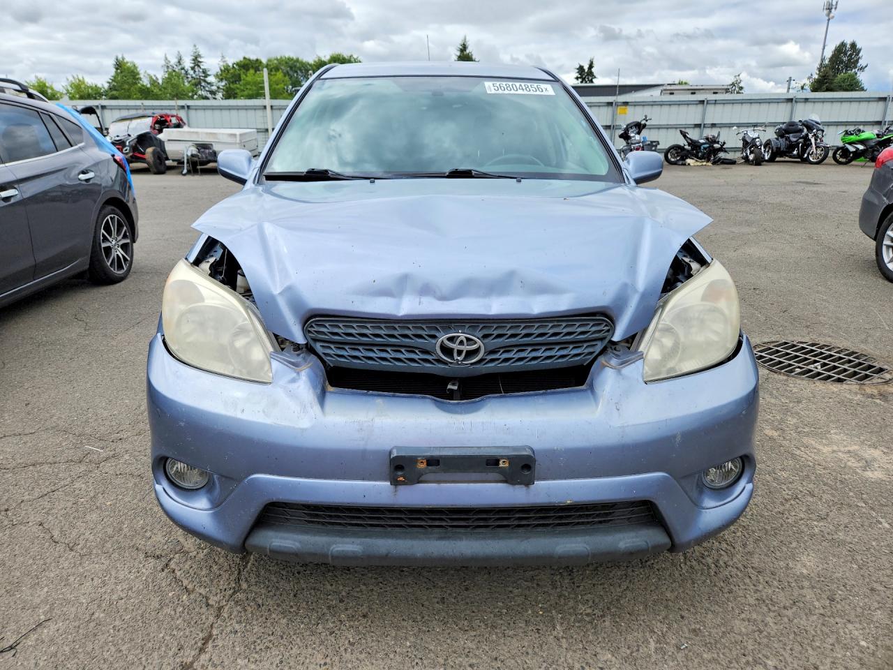 2008 Toyota Corolla Matrix Xr Blue vin: 2T1KR32EX8C687207