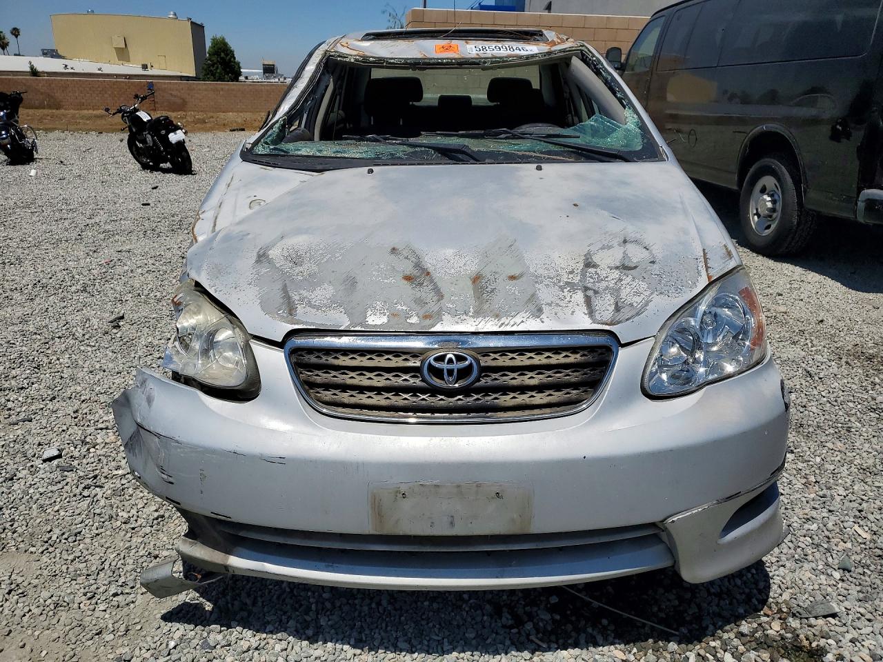 2008 Toyota Corolla S Silver vin: 1NXBR30E28Z017474
