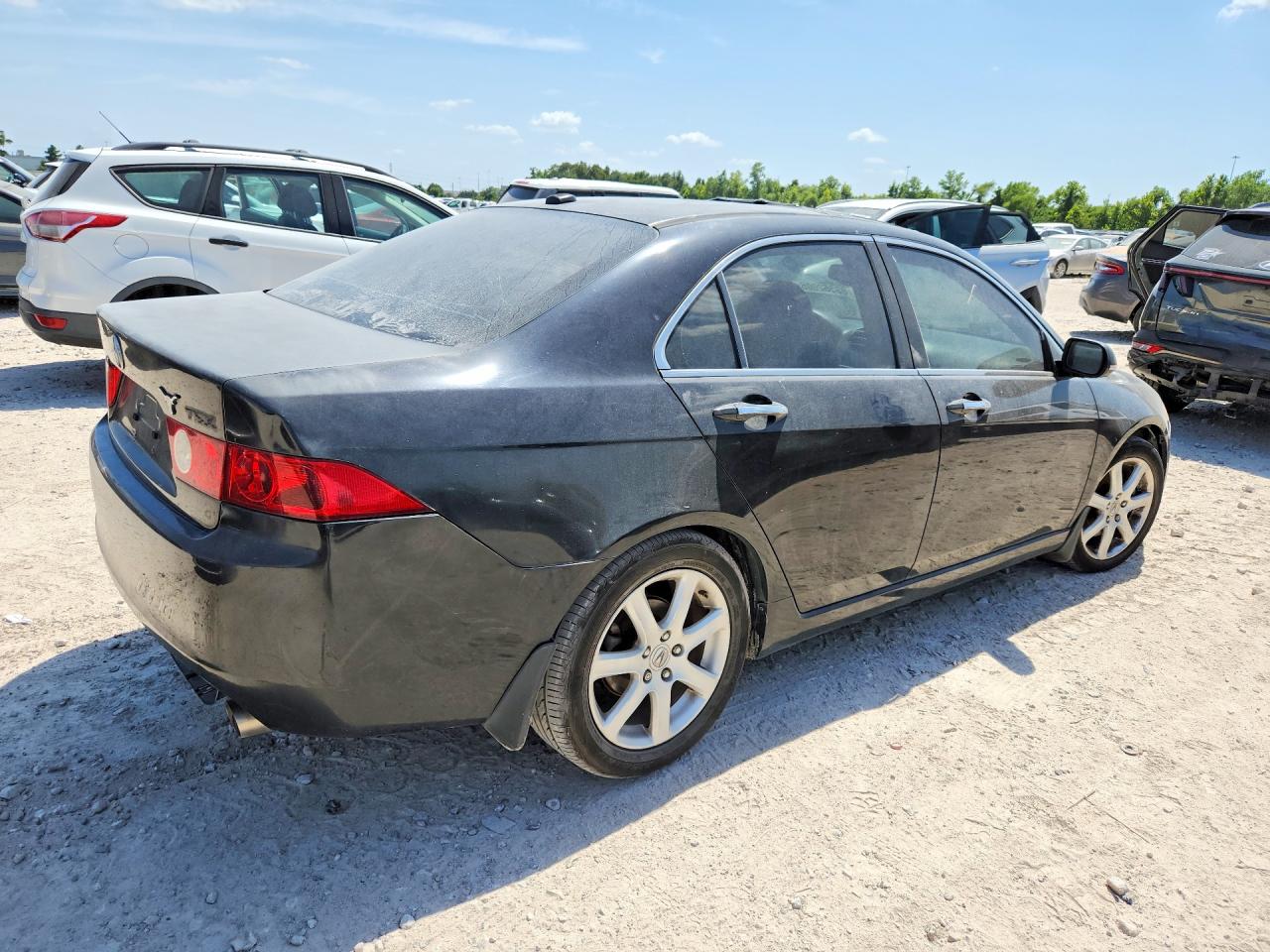 2005 Acura Tsx Черный vin: JH4CL96925C010001
