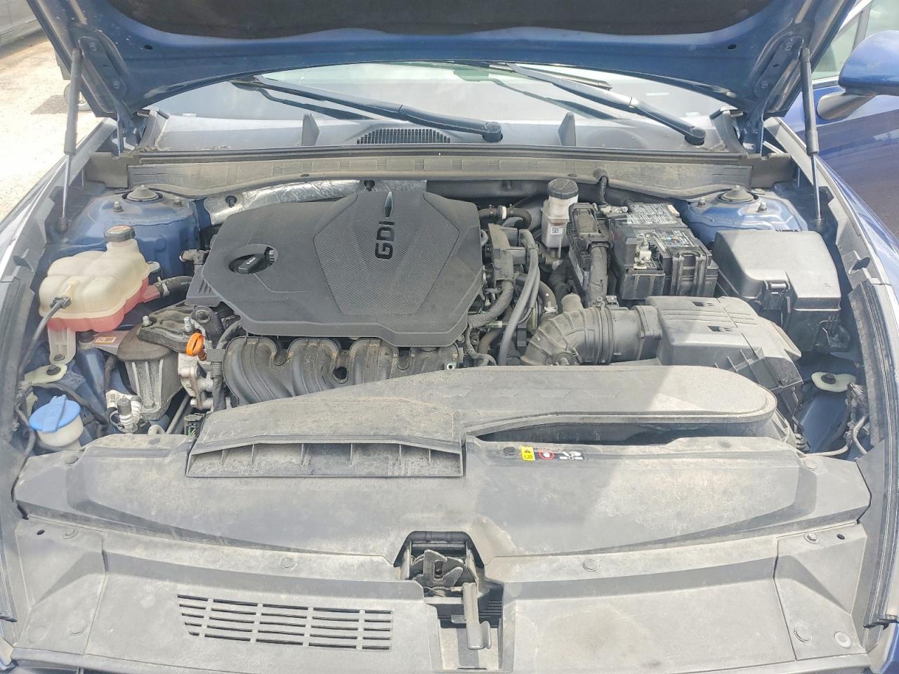 2021 Hyundai Sonata Se Синий vin: 5NPEG4JA3MH128256