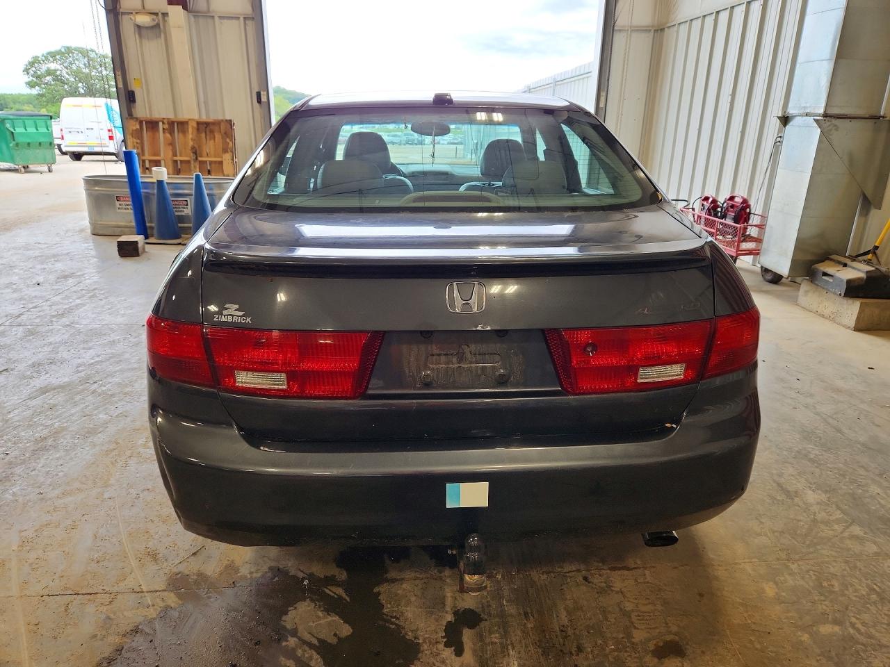 2005 Honda Accord Ex Серый vin: 1HGCM55865A054340