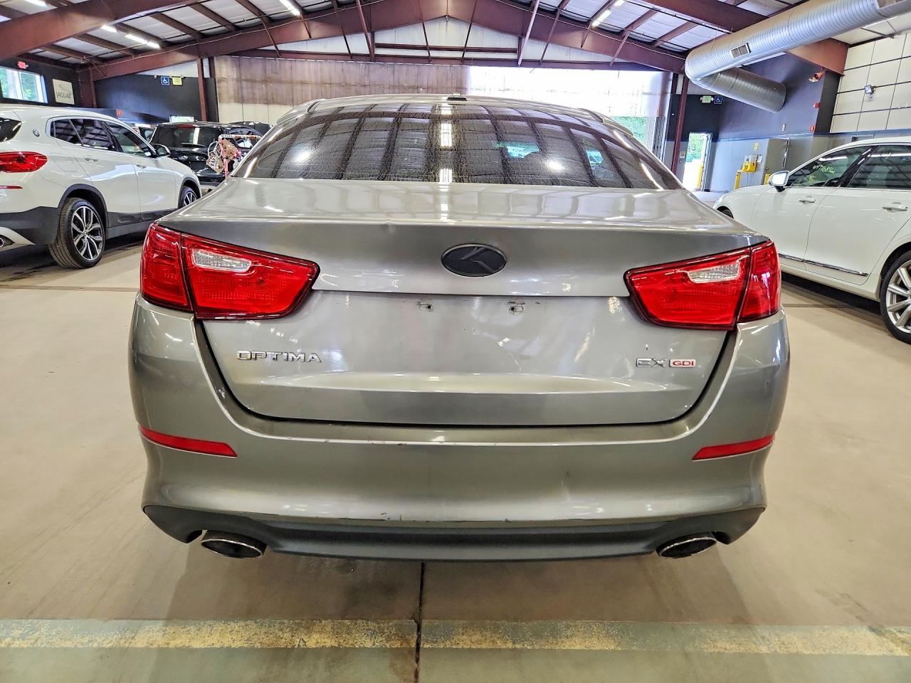 2014 Kia Optima Ex Серый vin: 5XXGN4A76EG325776