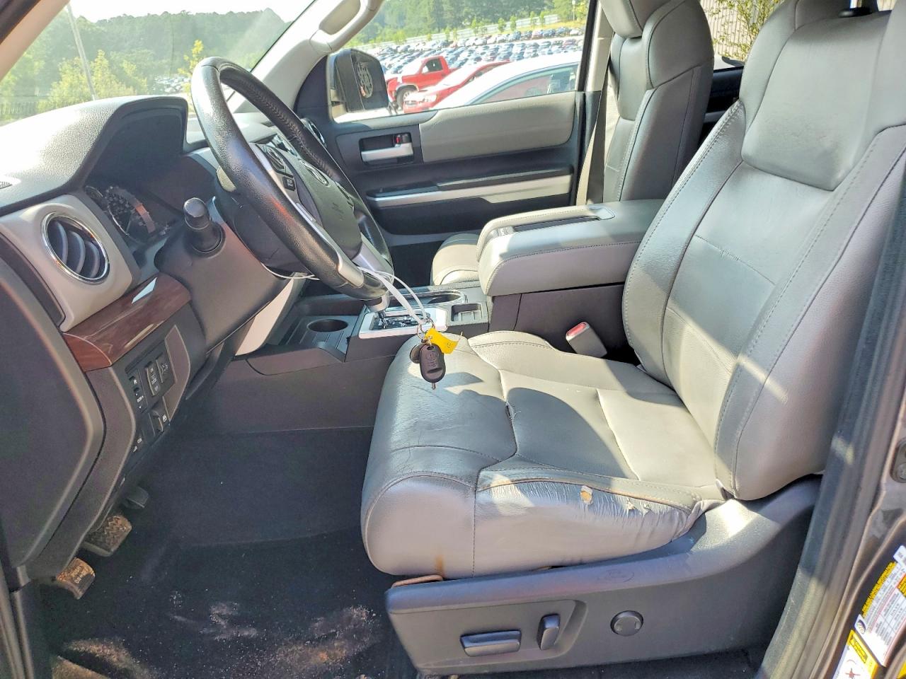 2014 Toyota Tundra Crewmax Limited Gray vin: 5TFFY5F17EX155823