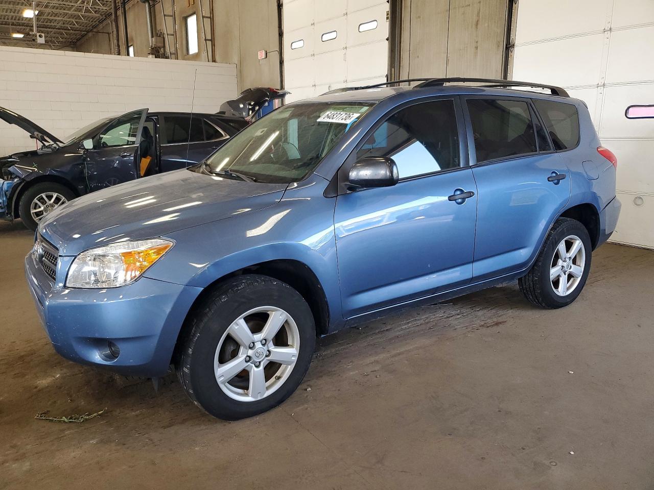2007 Toyota Rav4 Base Blue vin: JTMBD33V275091968