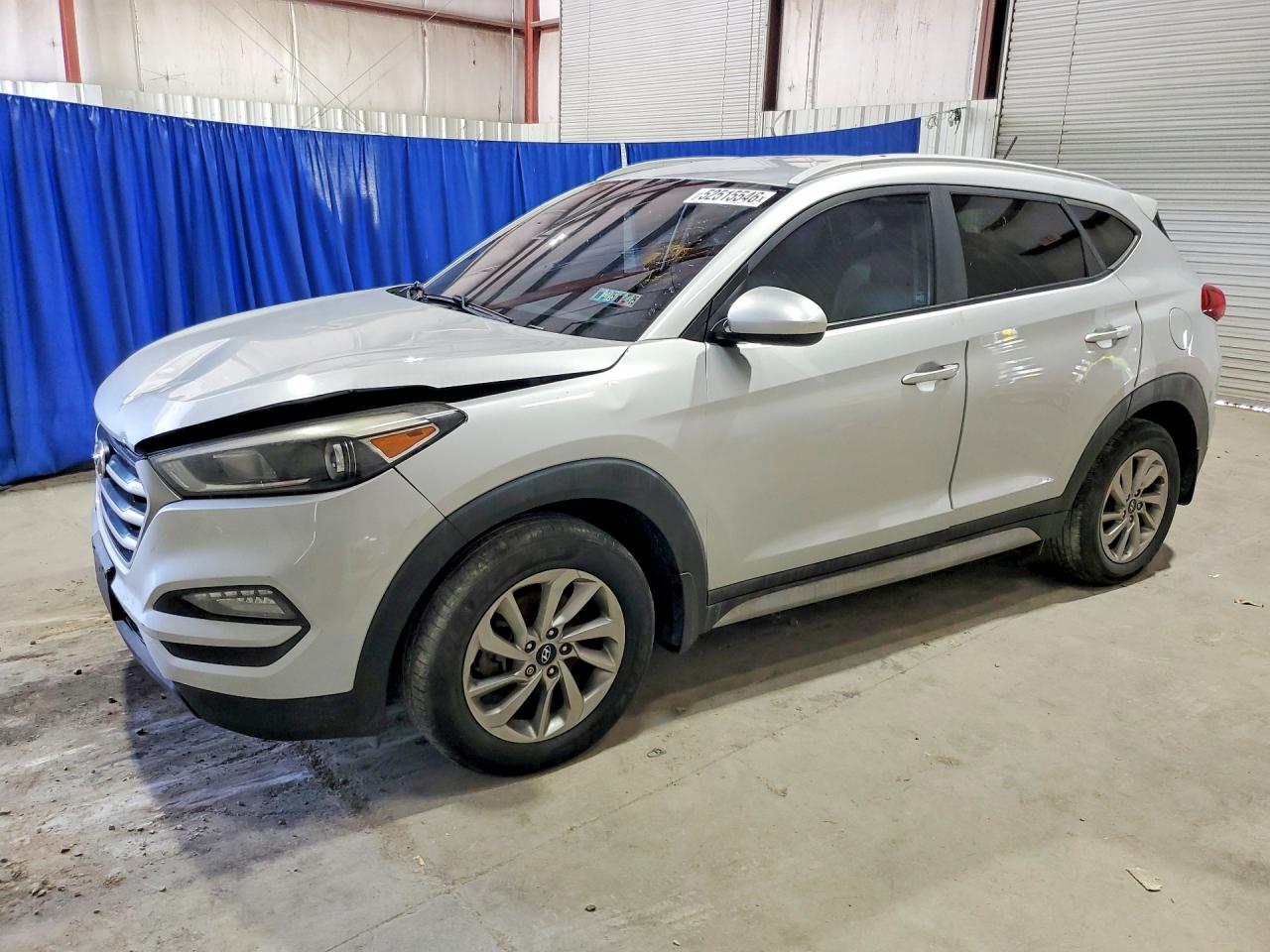 2017 Hyundai Tucson Se Silver vin: KM8J33A47HU376323