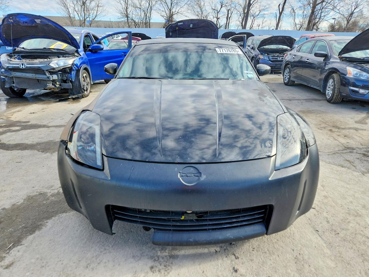 2005 Nissan 350z Coupe Black vin: JN1AZ34D25M607299