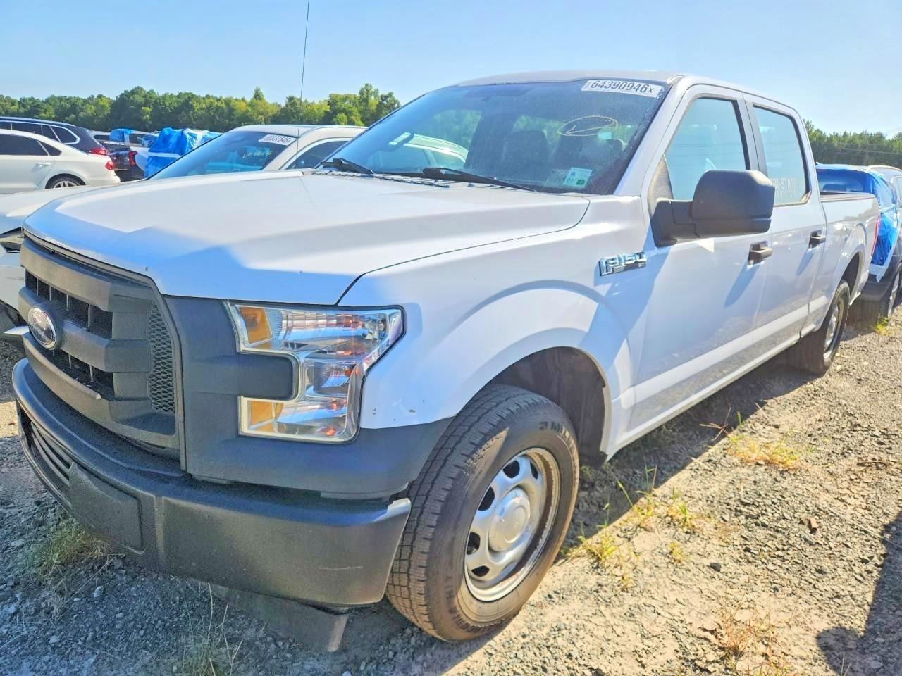 2017 Ford F150 Supercrew White vin: 1FTEW1CF1HKD01225