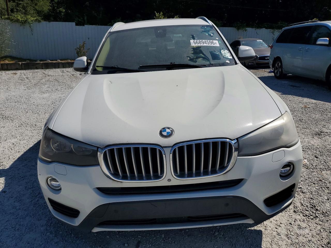 2016 Bmw X3 Xdrive28d White vin: 5UXWY3C57G0N86796