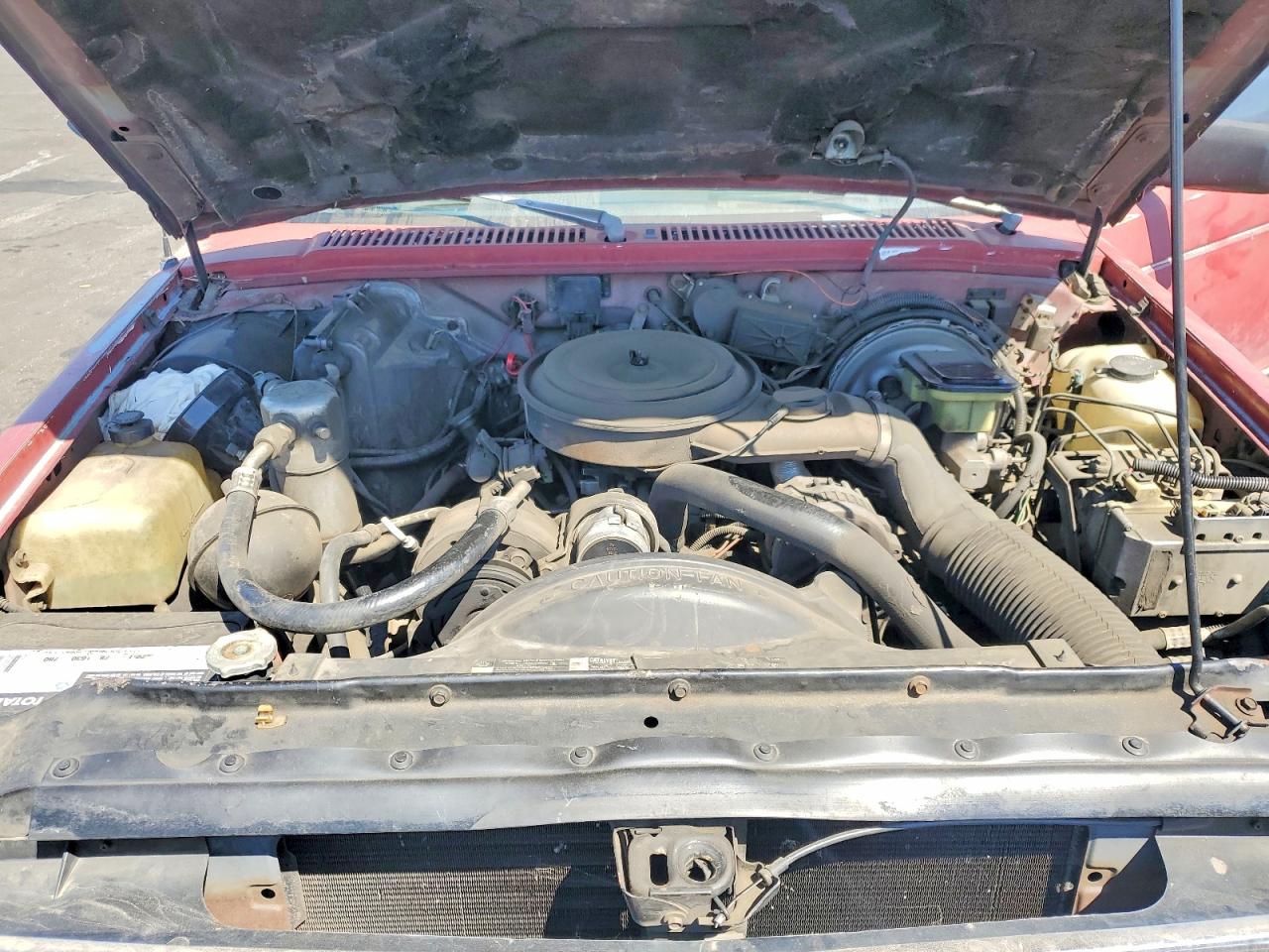 1991 Chevrolet Blazer S10 Burgundy vin: 1GNDT13Z3M2196073