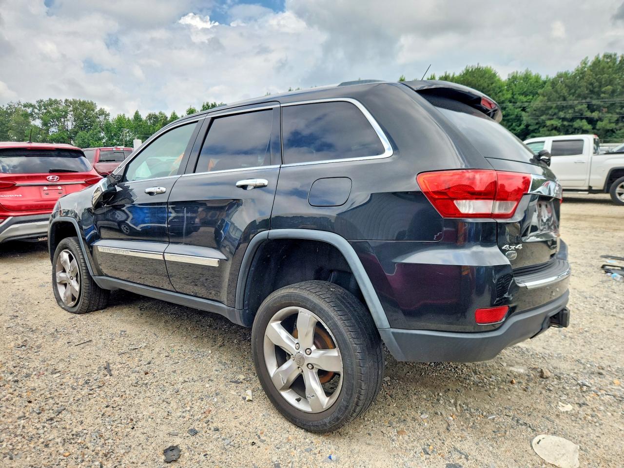 2012 Jeep Grand Cherokee Overland Black vin: 1C4RJFCG9CC279922