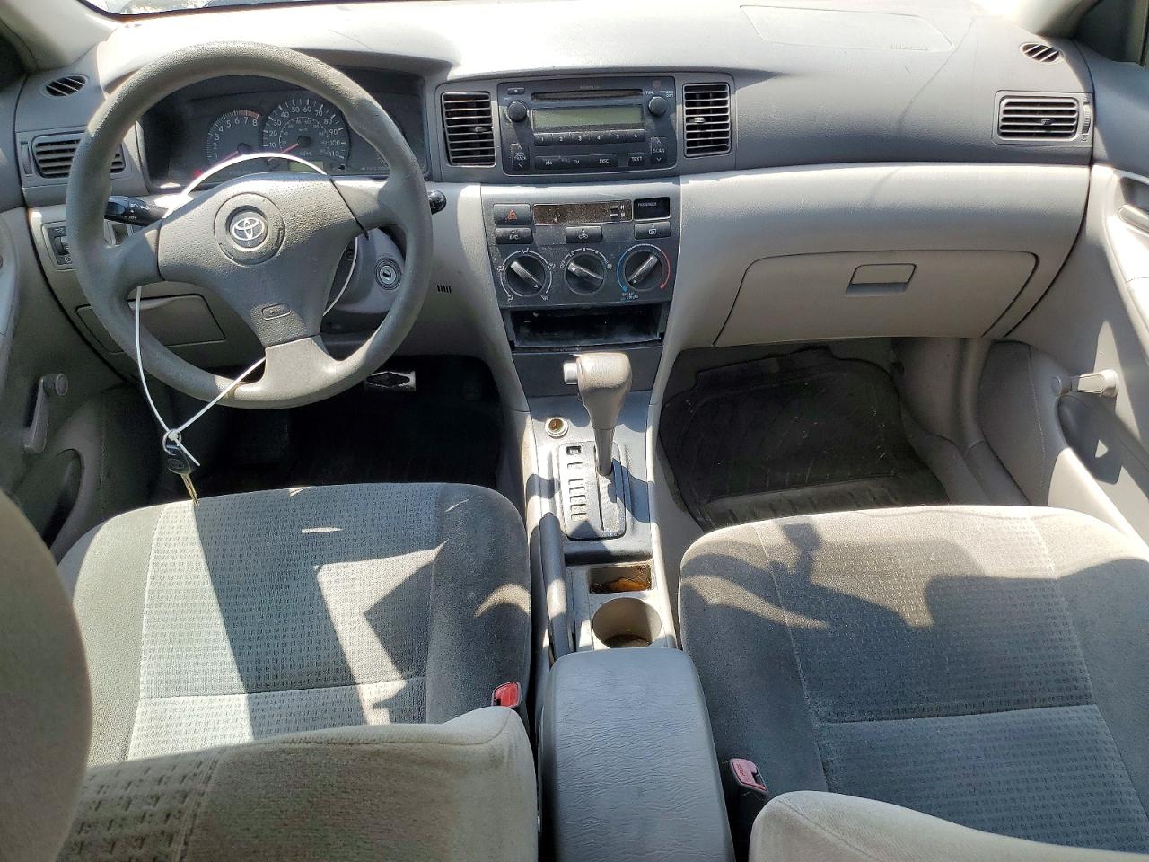 2005 Toyota Corolla Ce Gray vin: 2T1BR32E85C424628