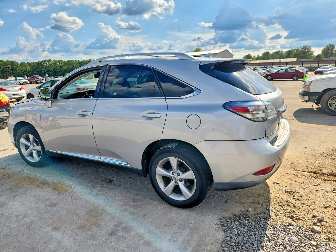 2010 Lexus Rx 350 Silver vin: 2T2BK1BA4AC005378
