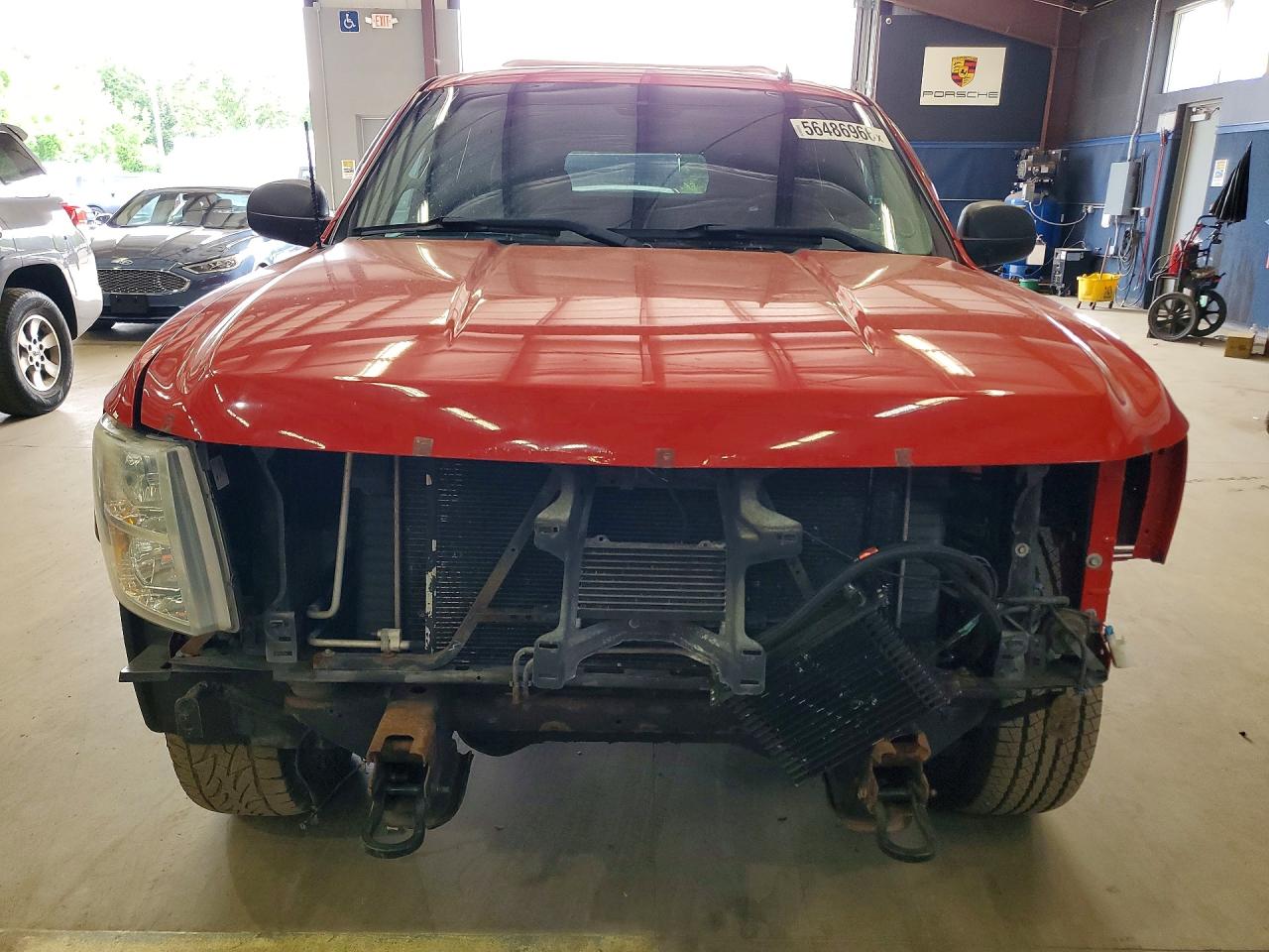 2010 Chevrolet Silverado K1500 Lt Red vin: 1GCSKSE39AZ170503