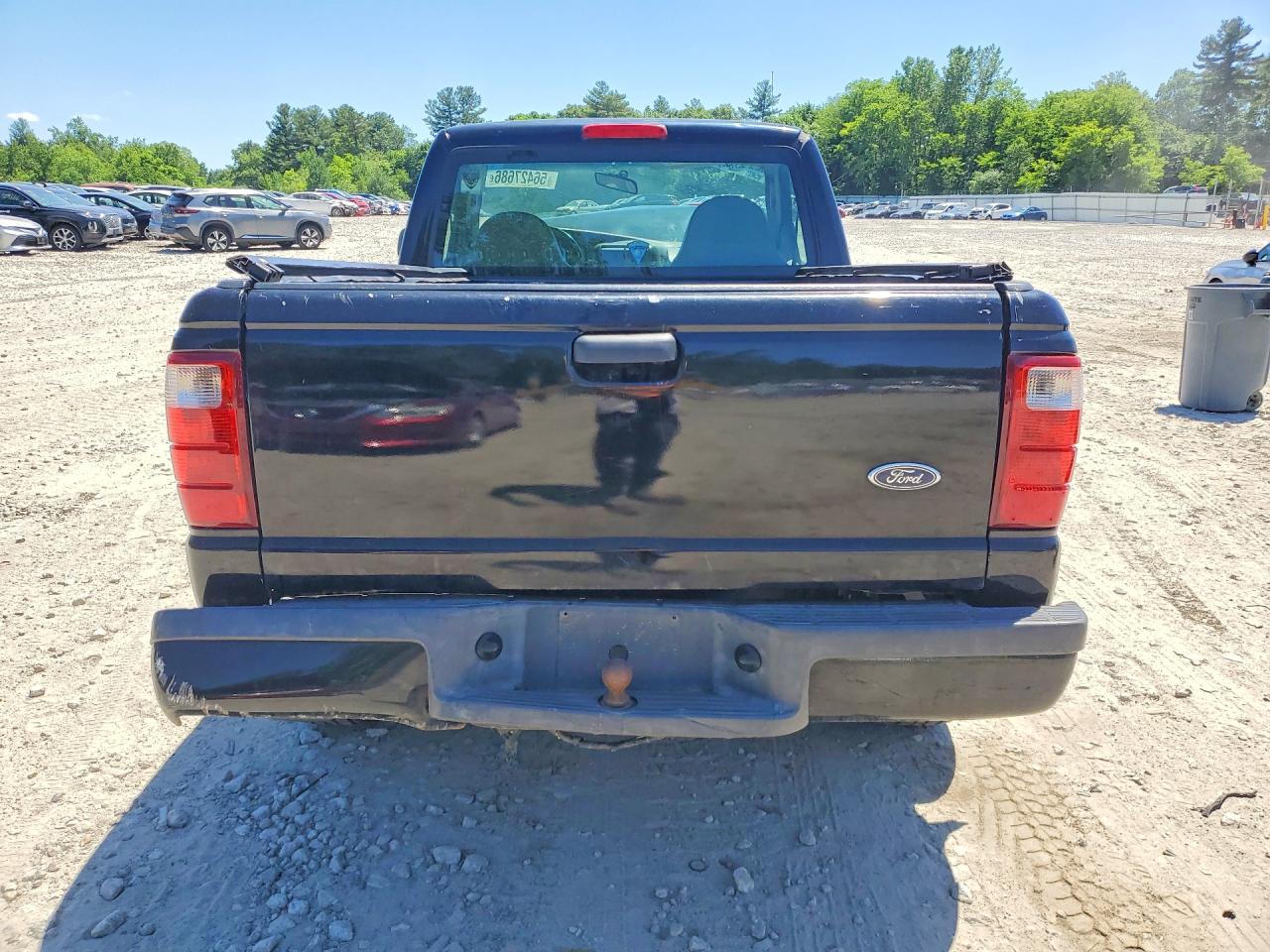 2003 Ford Ranger Black vin: 1FTYR10D73TA38703