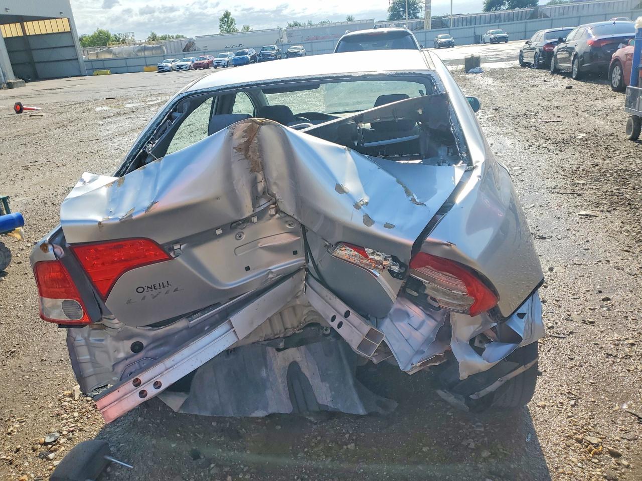 2010 Honda Civic Серебряный vin: 19XFA1F86AE007201