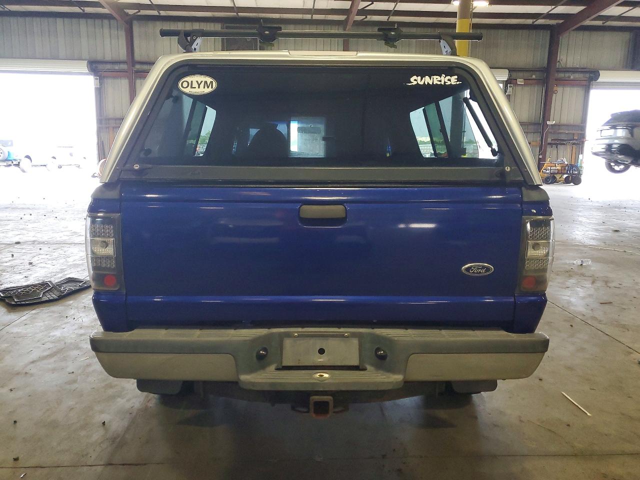 2003 Ford Ranger Super Cab Blue vin: 1FTZR45E63PA18894