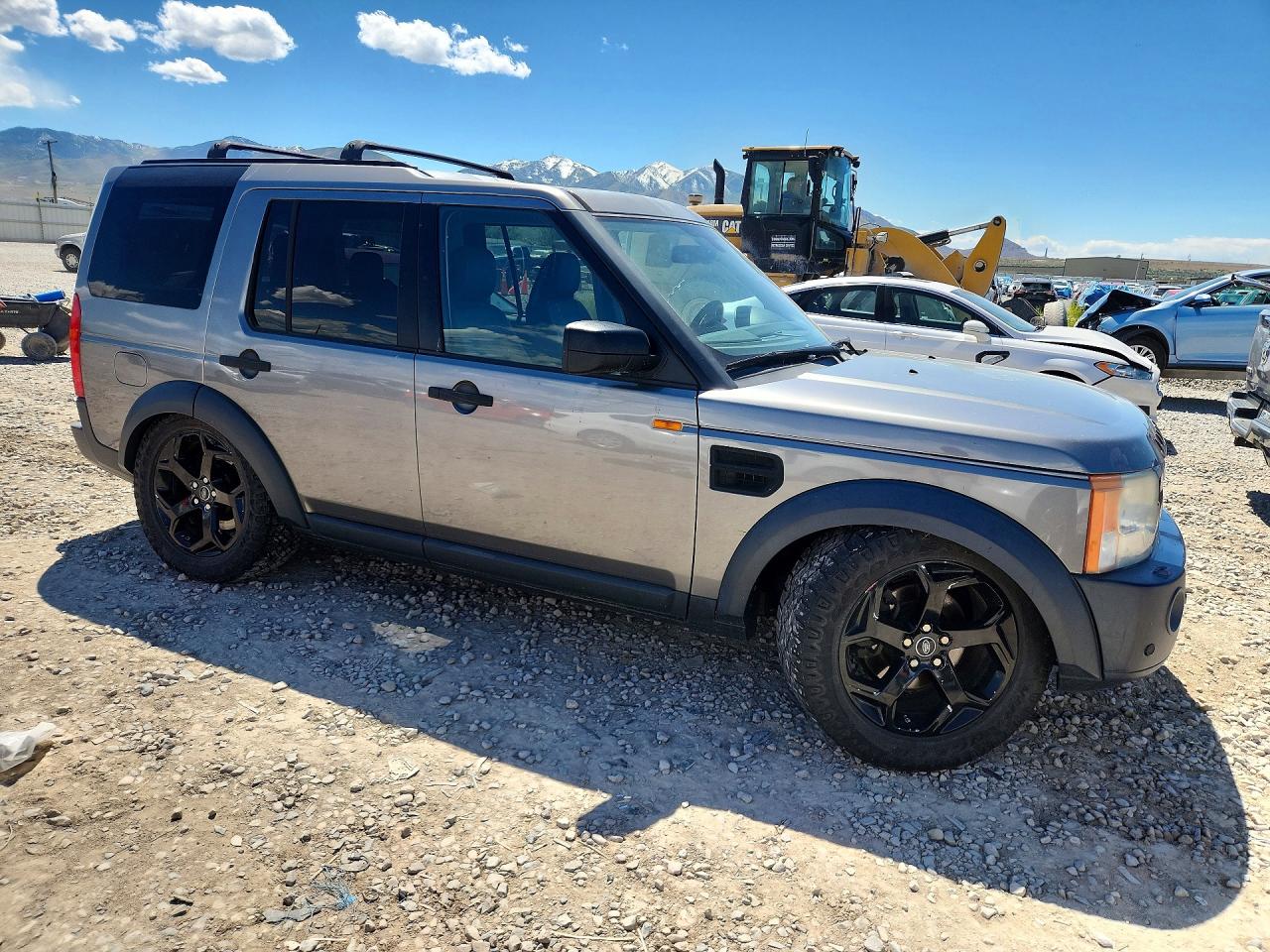 2007 Land Rover Lr3 Hse Gray vin: SALAG25447A429307
