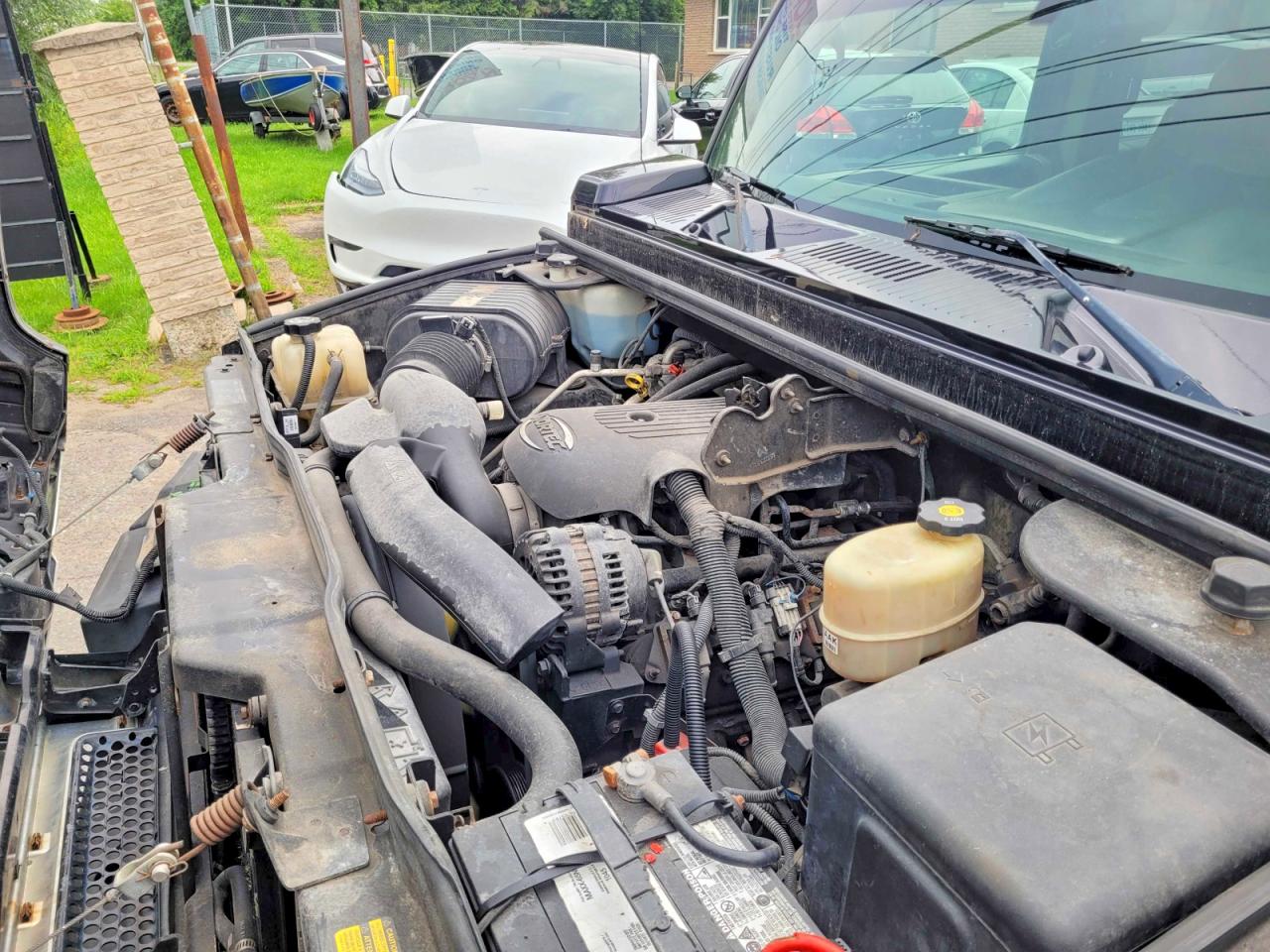 2004 Hummer H2 Black vin: 5GRGN23UX4H103507