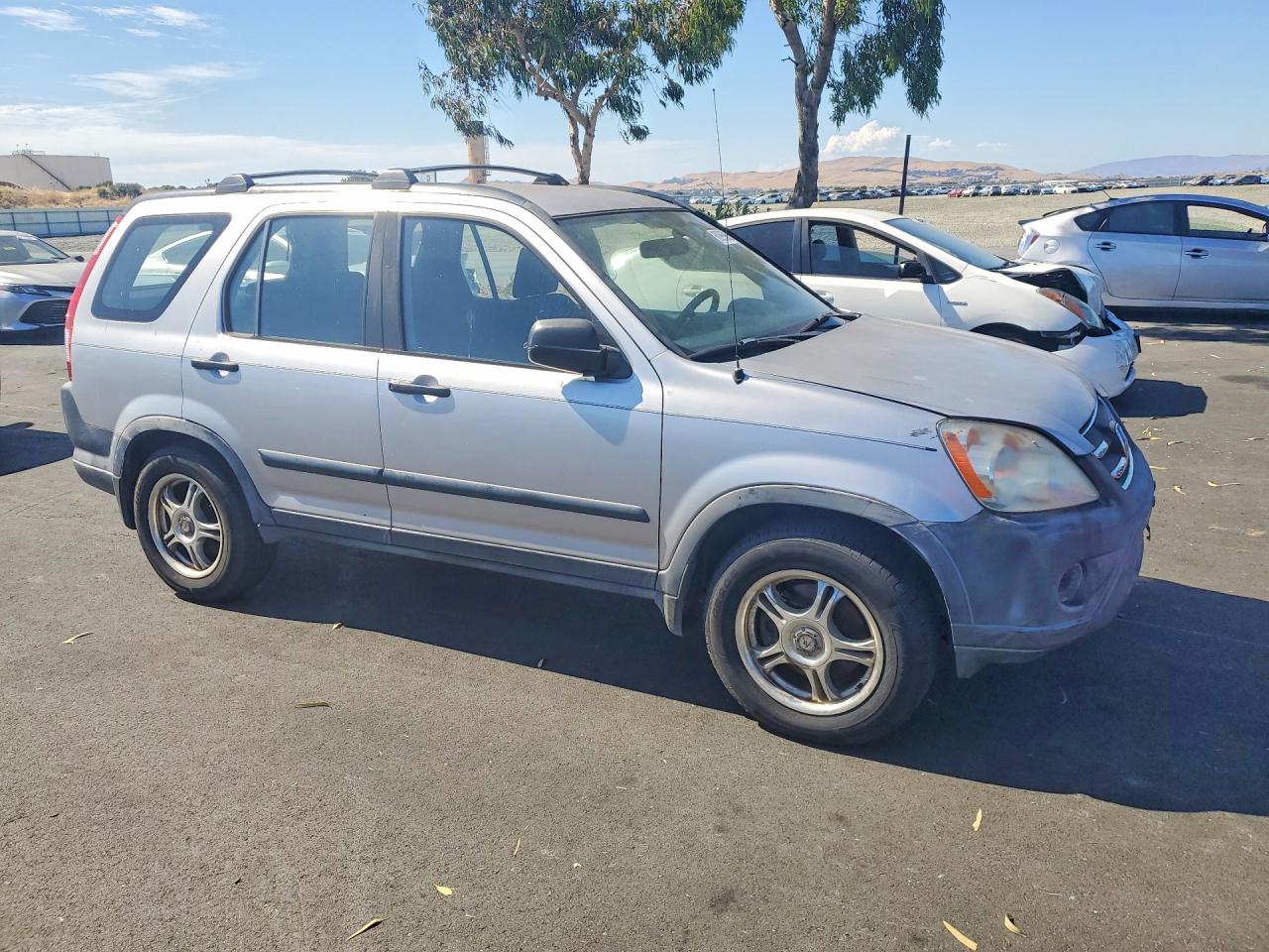 2006 Honda Cr-v Lx Silver vin: JHLRD78506C016293