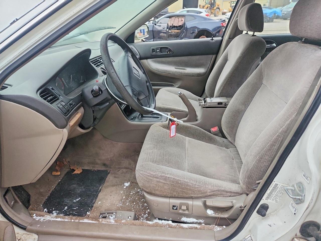 1996 Honda Accord Ex White vin: 1HGCD5651TA152435