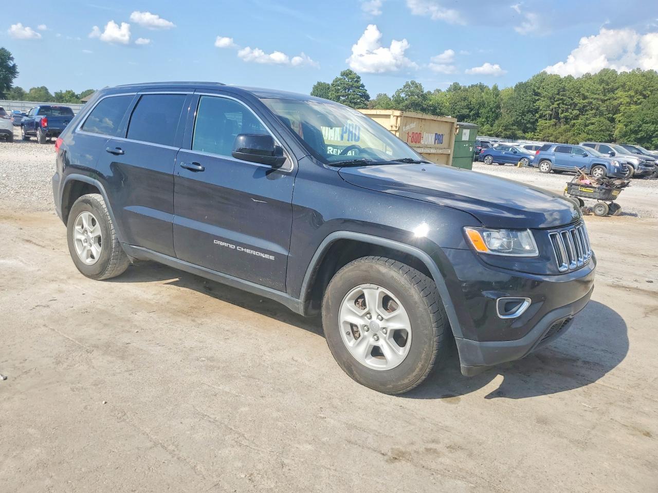 2015 Jeep Grand Cherokee Laredo Black vin: 1C4RJEAG6FC901314
