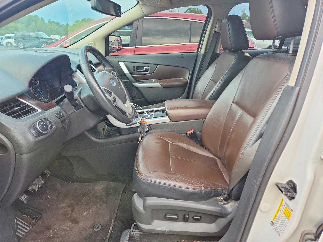 2011 Ford Edge Limited White vin: 2FMDK4KCXBBA37662
