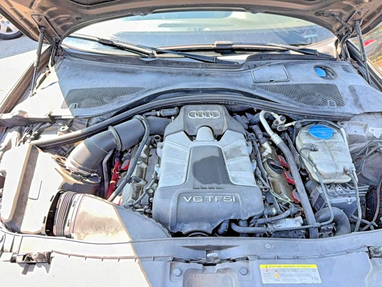 2013 Audi A6 Prestige Gray vin: WAUHGAFC8DN029872