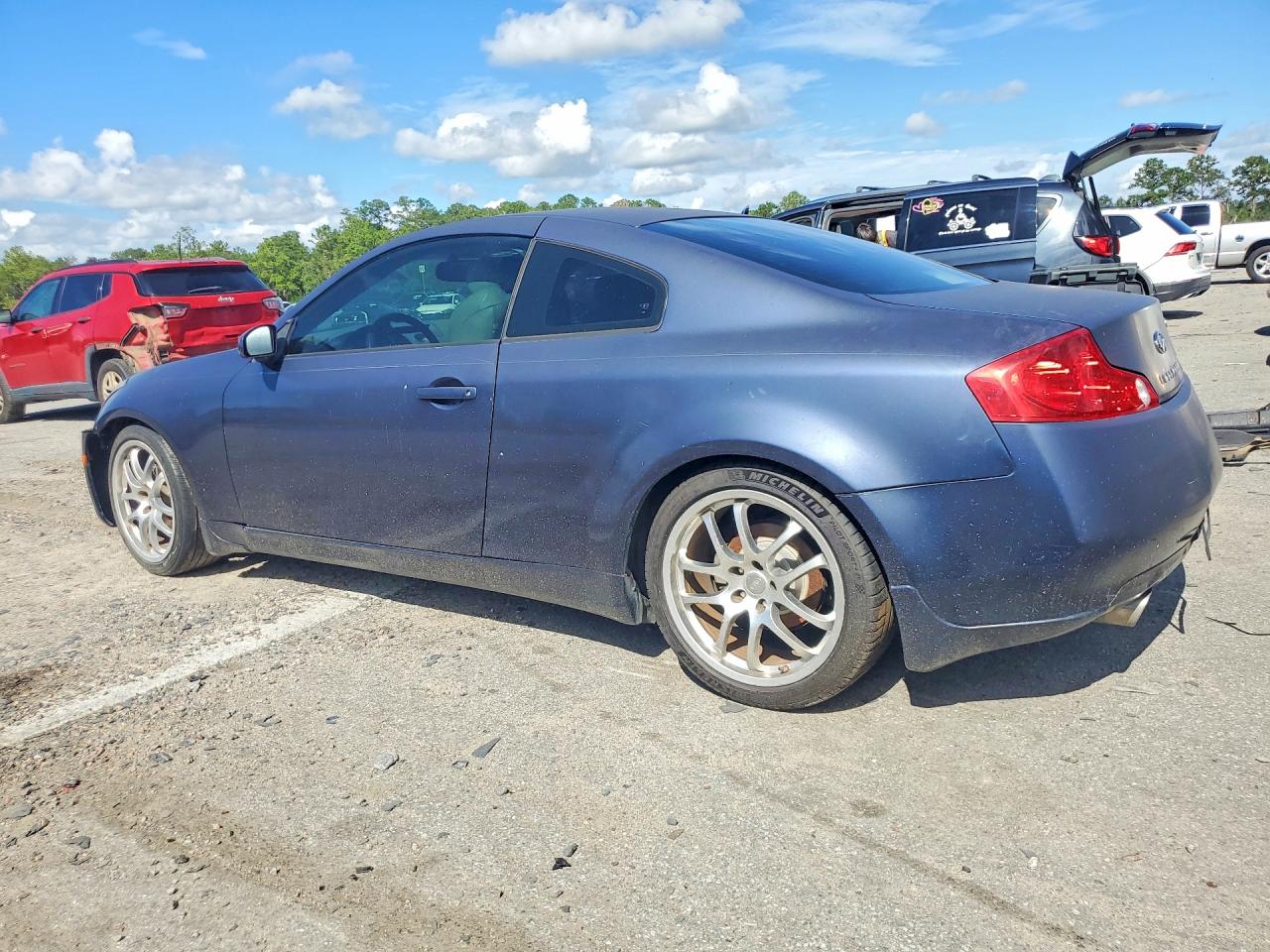 2004 Infiniti G35 Blue vin: JNKCV54E14M309037