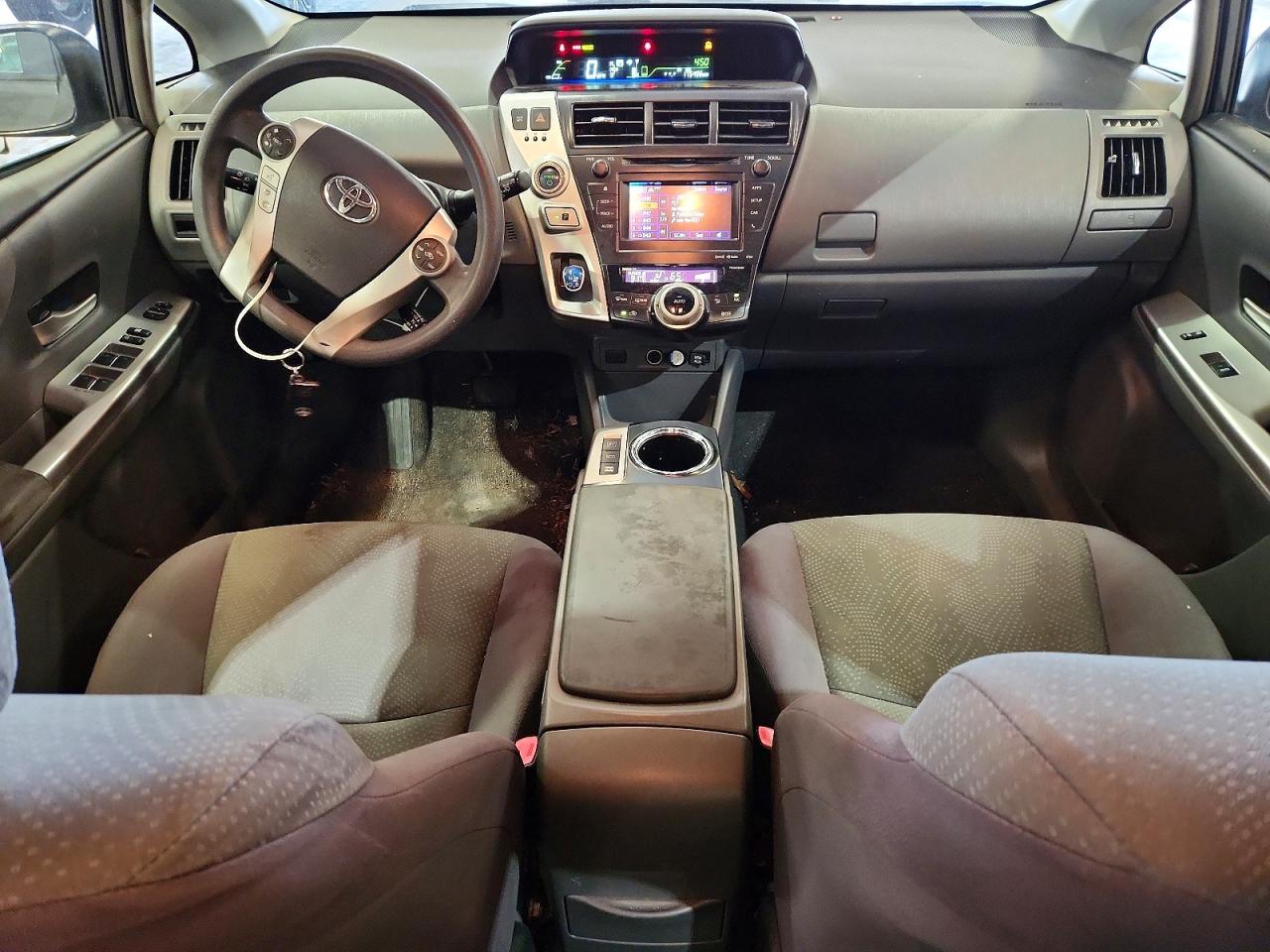 2013 Toyota Prius V Three Gray vin: JTDZN3EU9D3221395