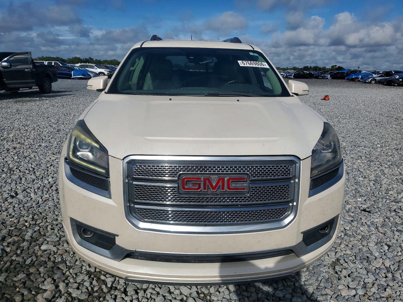2014 Gmc Acadia Denali Белый vin: 1GKKVTKD7EJ176559