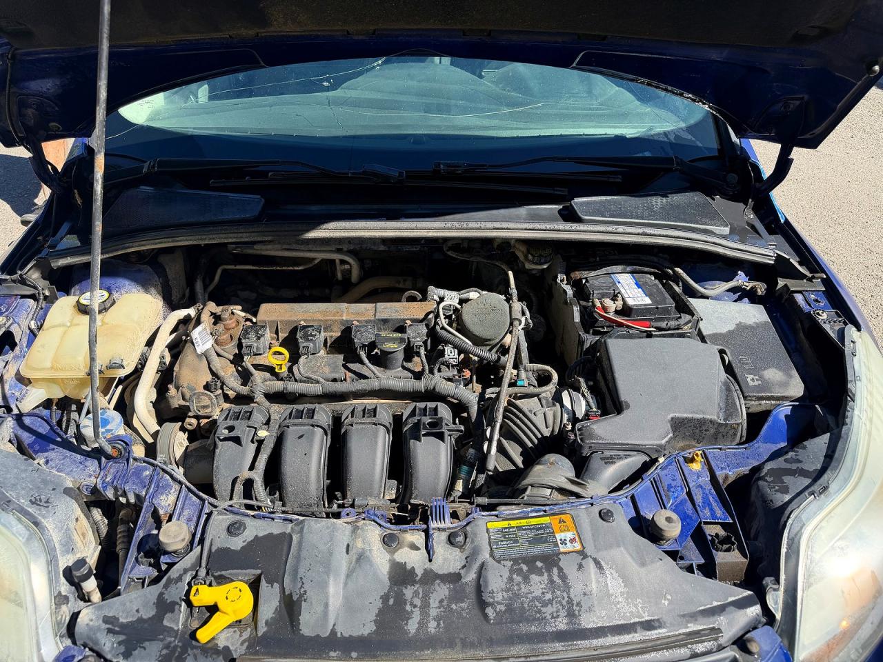 2012 Ford Focus Se Синий vin: 1FAHP3F27CL202271