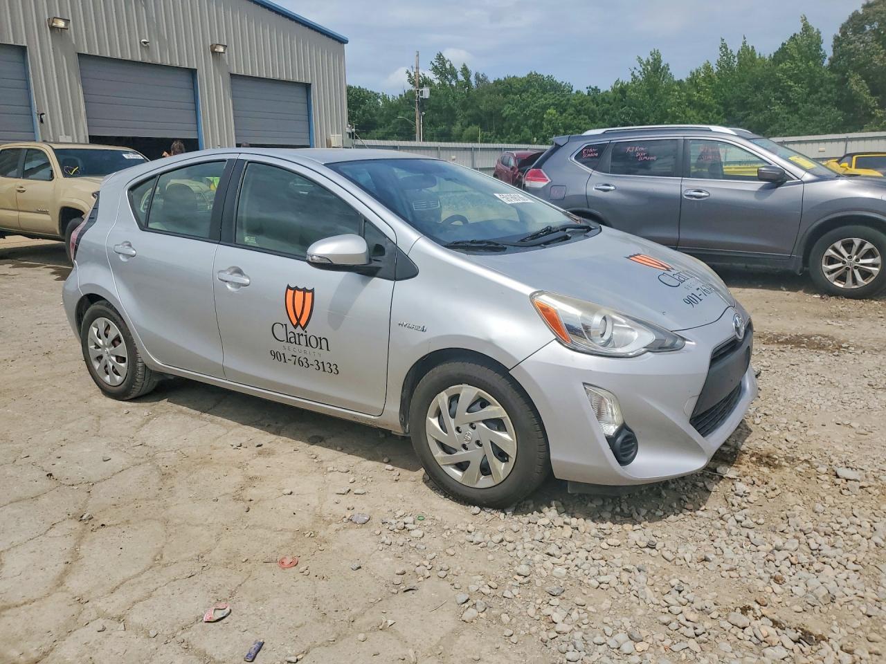 2015 Toyota Prius C One Silver vin: JTDKDTB39F1583595