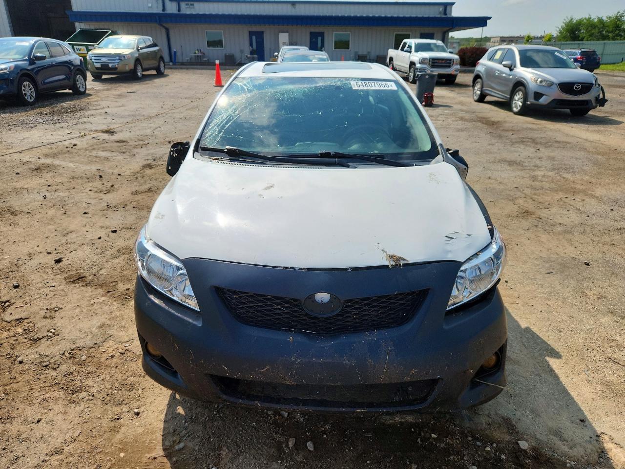 2010 Toyota Corolla S White vin: 2T1BU4EE4AC402068