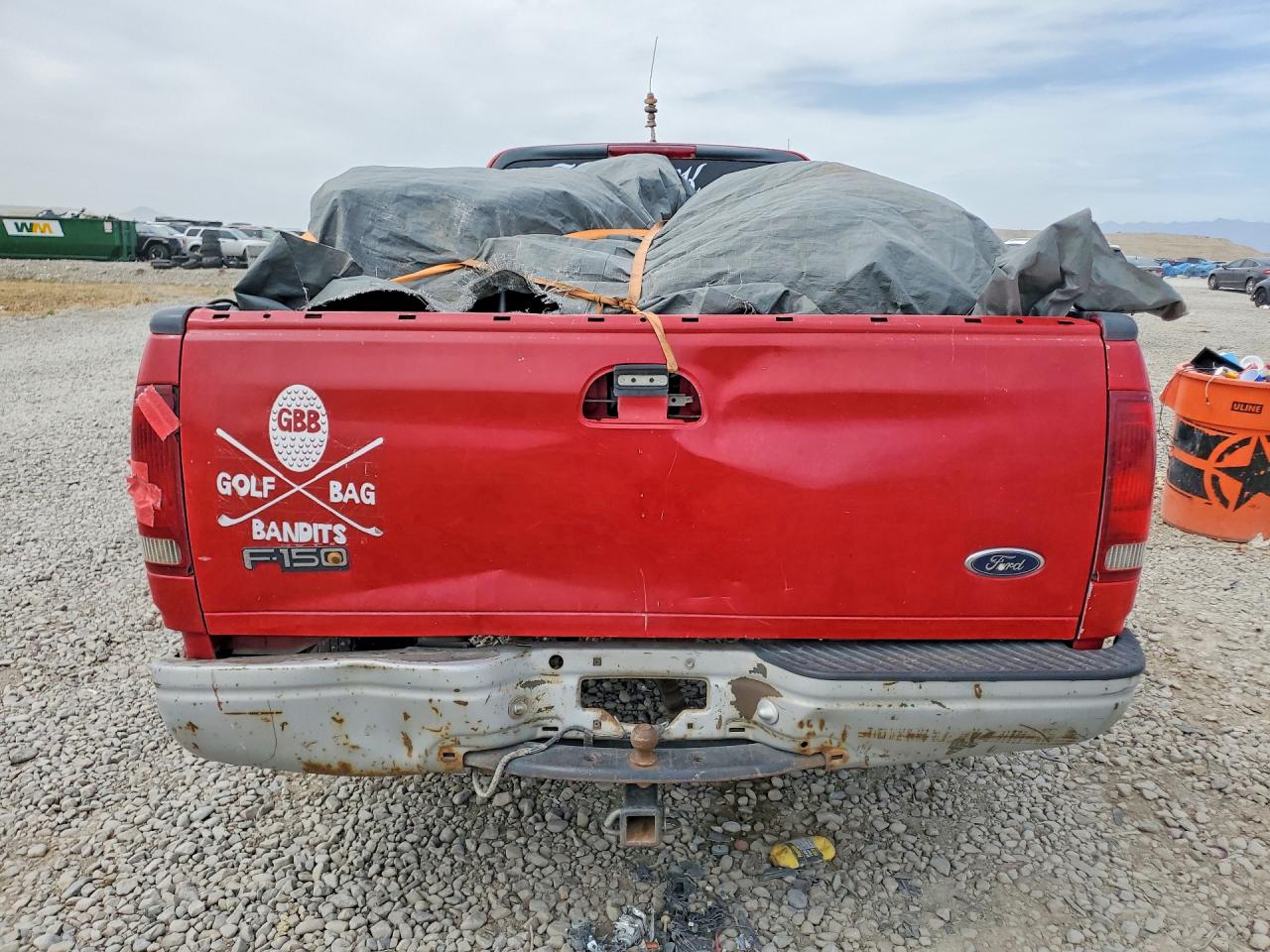 1999 Ford F-150 Красный vin: 1FTZX1724XNC04670