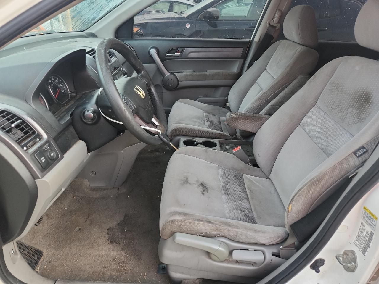2009 Honda Cr-v Ex White vin: 5J6RE48539L064541