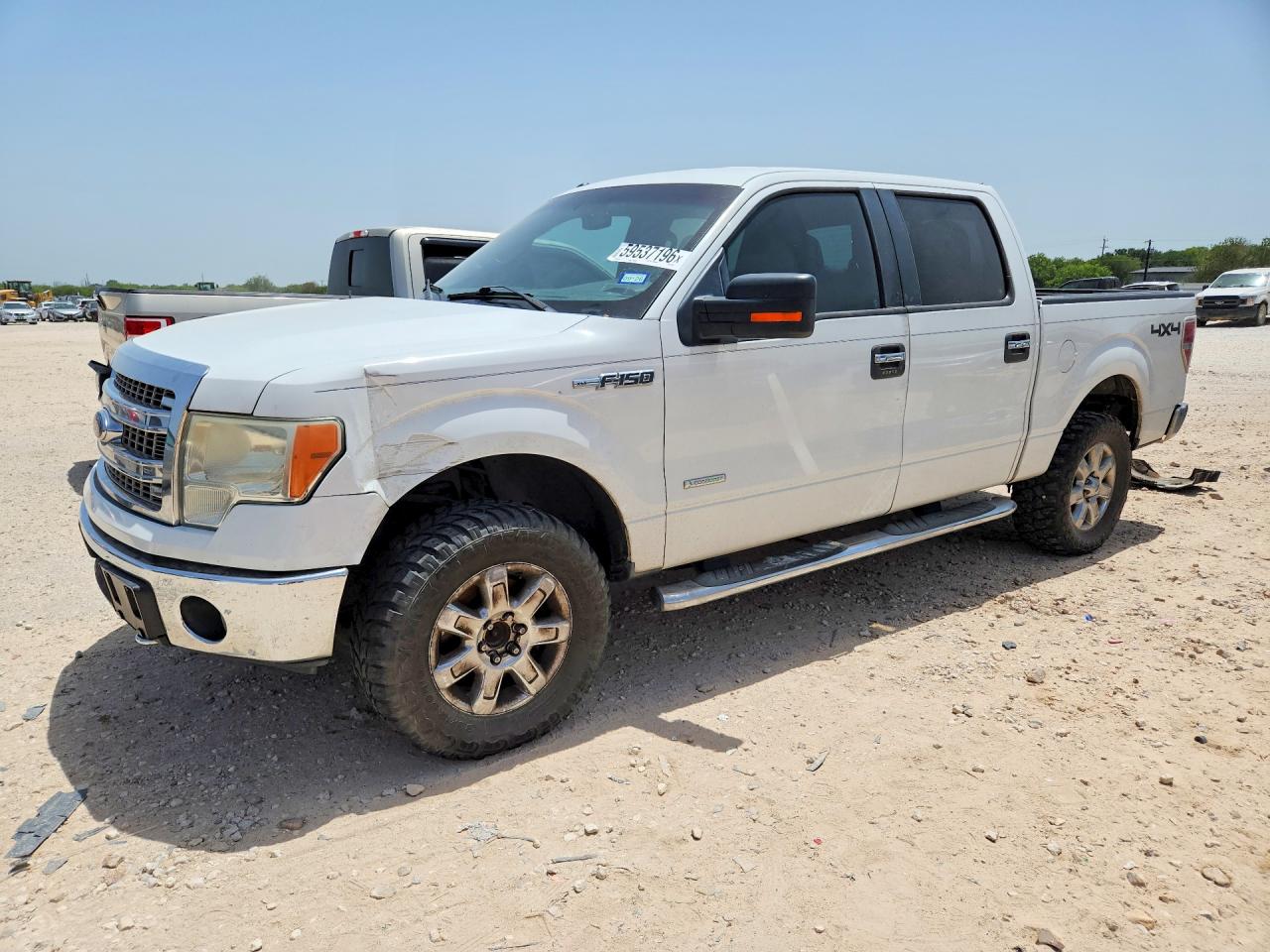2013 Ford F150 Supercrew Белый vin: 1FTFW1ET8DKE87301