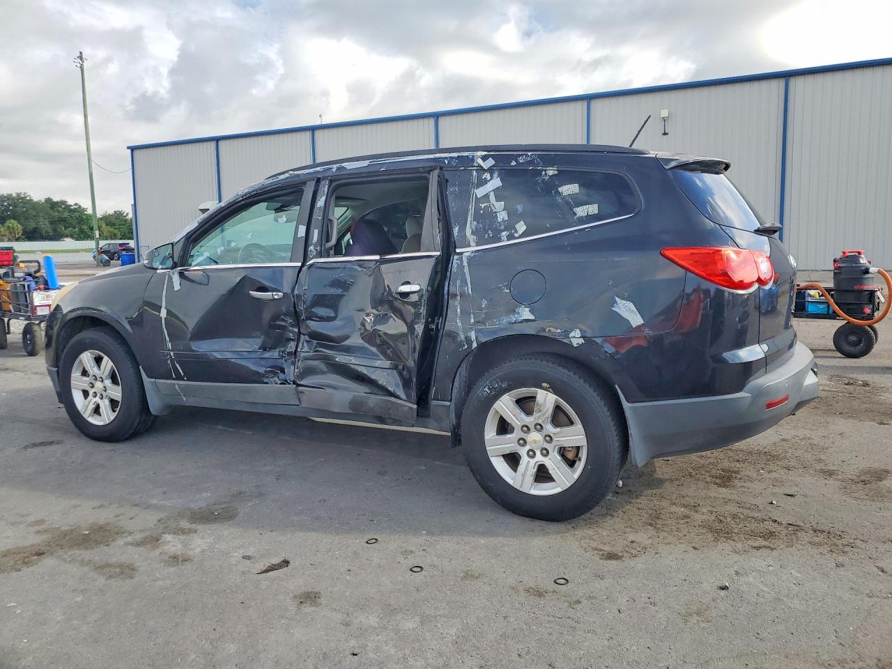 2011 Chevrolet Traverse Lt Black vin: 1GNKRJEDXBJ311424