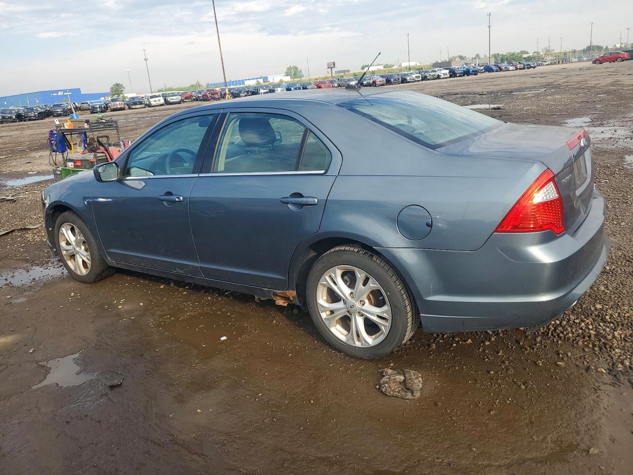 2012 Ford Fusion Se Blue vin: 3FAHP0HG8CR224093