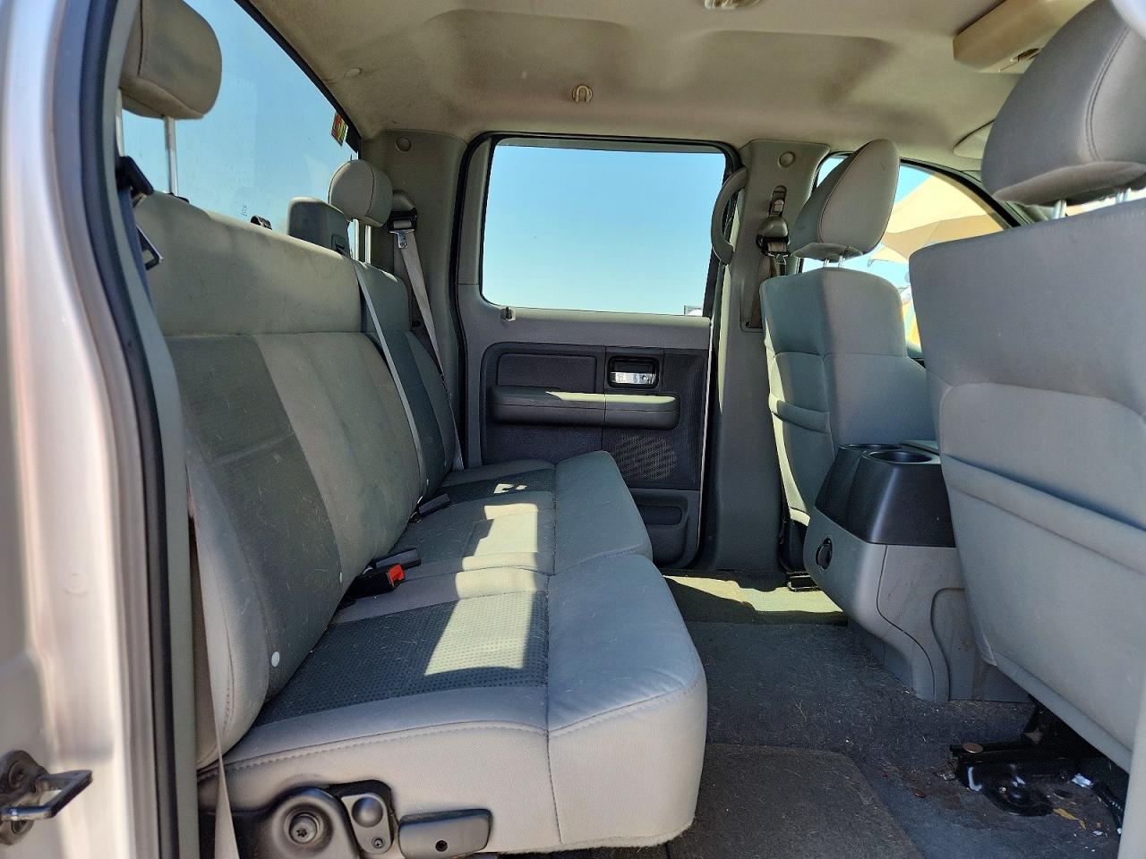 2008 Ford F150 Supercrew Silver vin: 1FTRW12W28FB91796