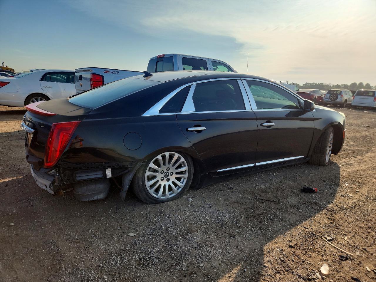 2014 Cadillac Xts Luxury Collection Black vin: 2G61M5S36E9203875