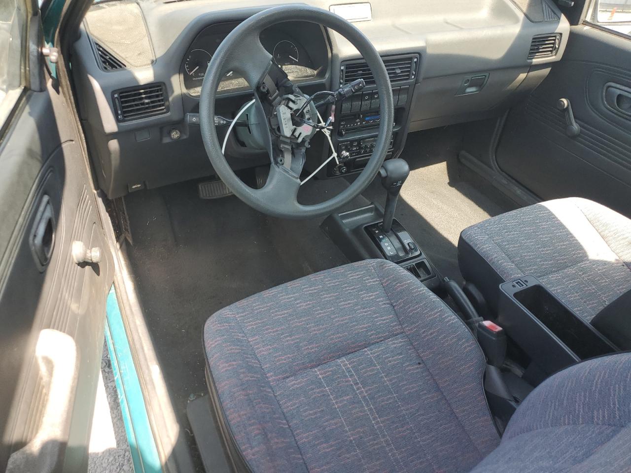 1994 Hyundai Excel    Turquoise vin: KMHVD12J3RU332361