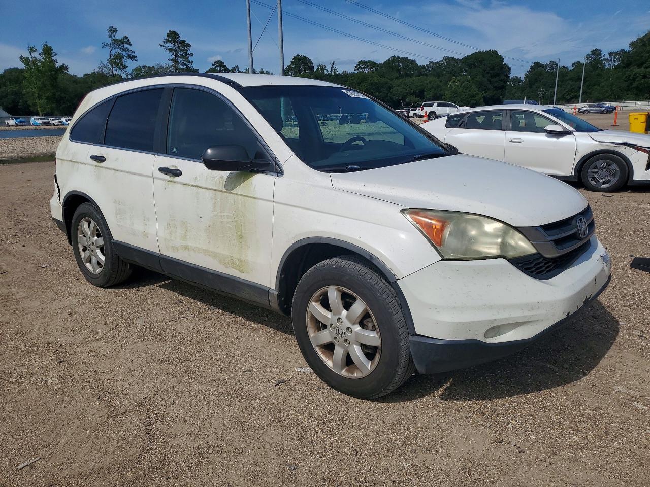 2011 Honda Cr-v Se White vin: 5J6RE3H48BL043143