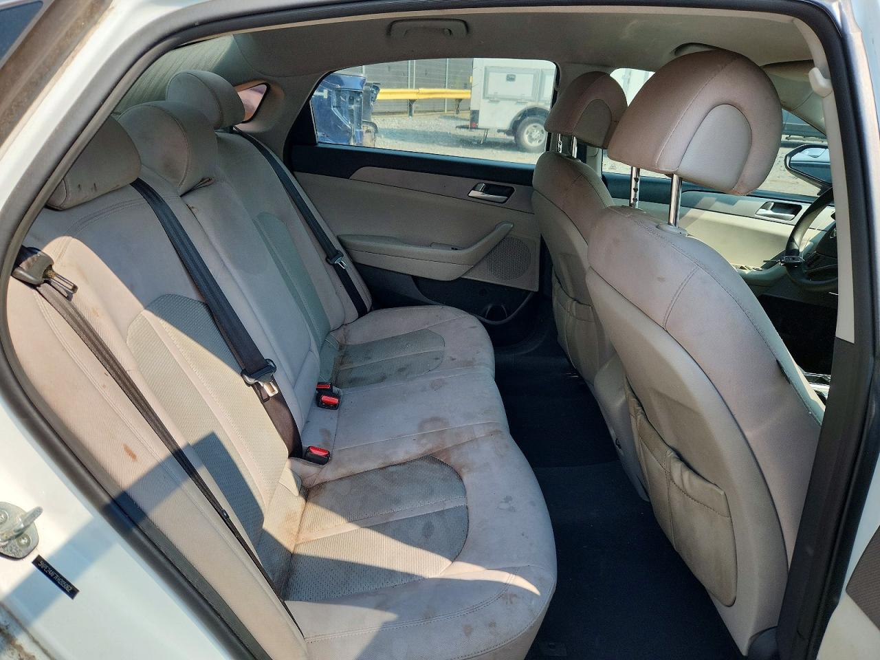 2015 Hyundai Sonata Se White vin: 5NPE24AF7FH205062