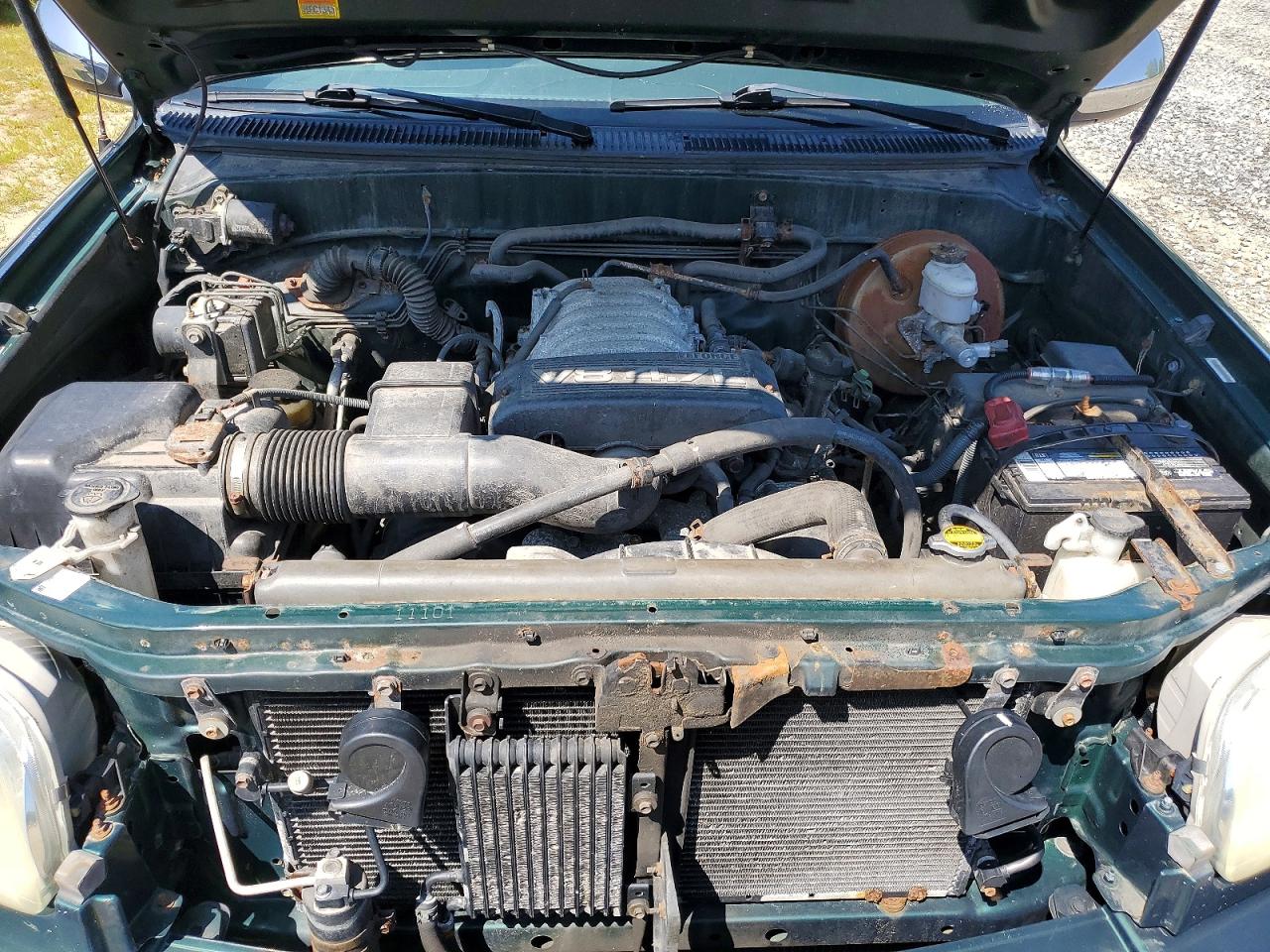 2003 Toyota Tundra Sr5 Green vin: 5TBBT44193S368231