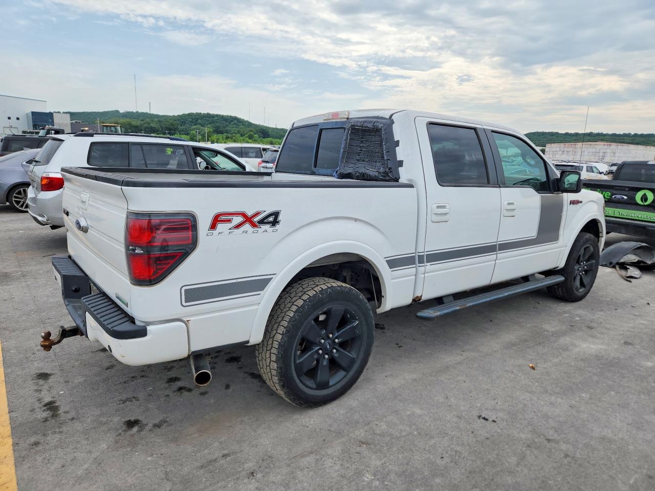 2013 Ford F150 Supercrew White vin: 1FTFW1ET8DFA53131