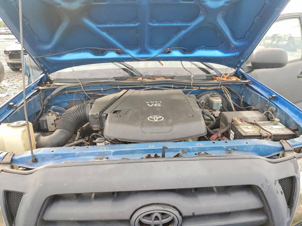 2005 Toyota Tacoma V6 Black vin: 5TEUU42N65Z080594