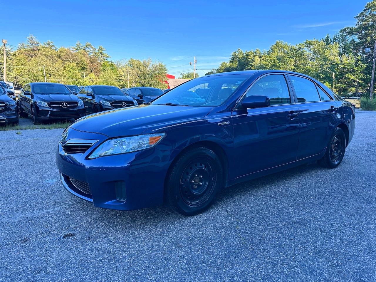 2011 Toyota Camry Hybrid Blue vin: 4T1BB3EK5BU132757